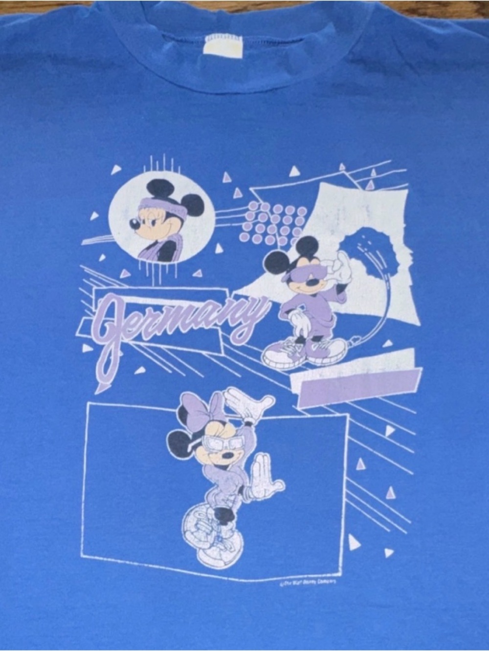 Vintage Disney Epcot Germany Sleep Shirt - OSFA